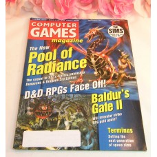 Computer Game Magazine May 2000 Pool Of Radiance Baldur's Gate II Terminus RPG's